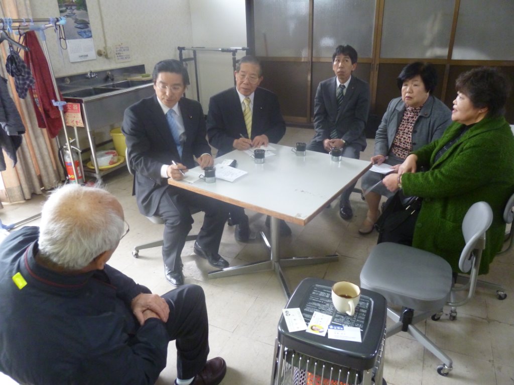 伊東理事長と懇談 写真