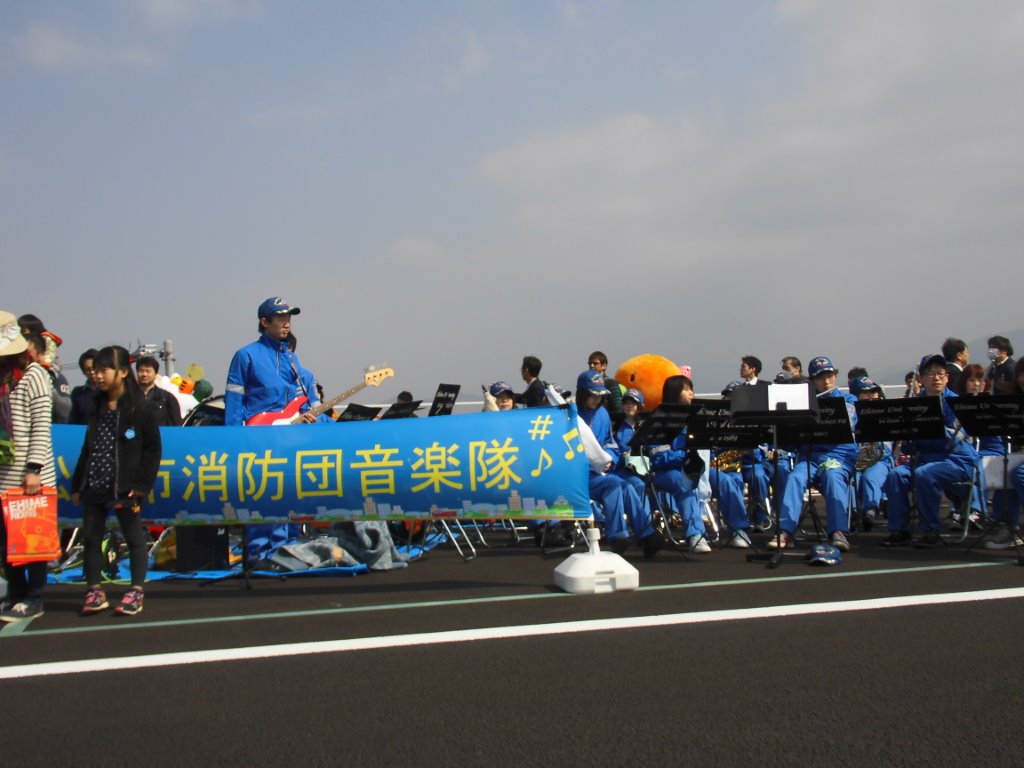 松山市消防団音楽隊 写真