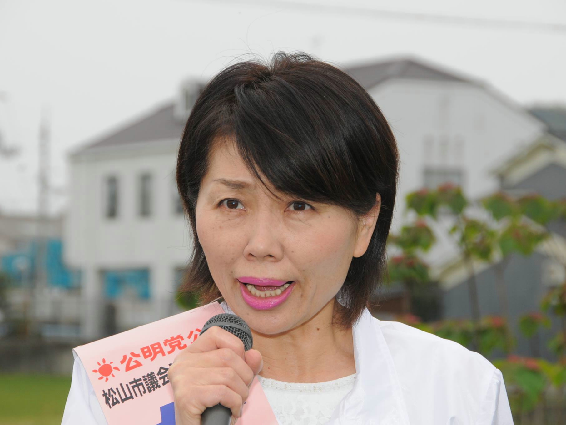 長野まさこ候補 写真