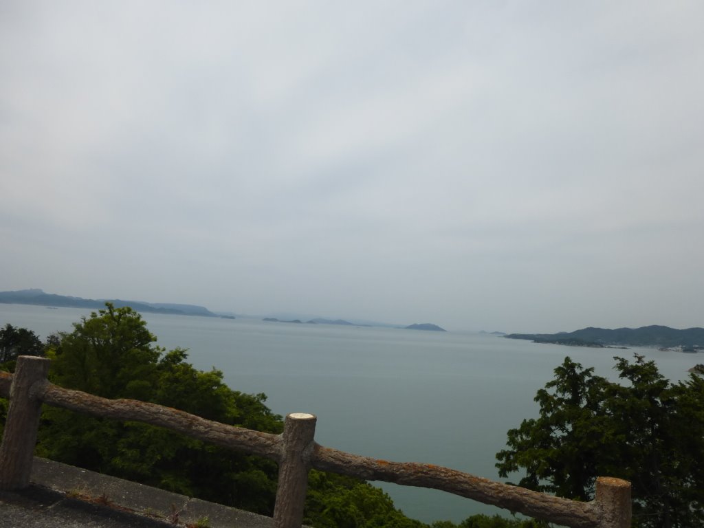 島からの瀬戸内海 写真