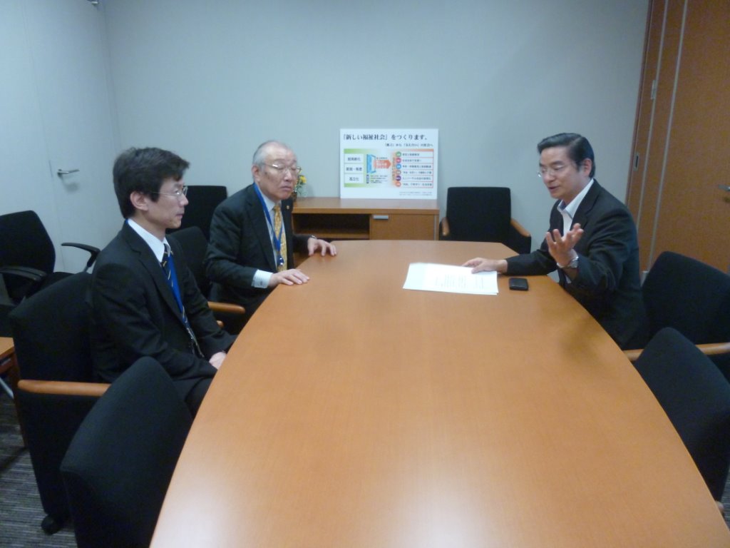 意見交換(要望を伺いました) 写真