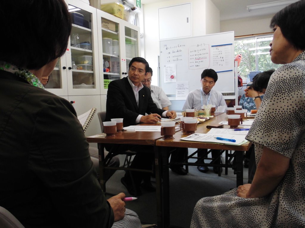 皆さんから課題・要望を伺う 写真