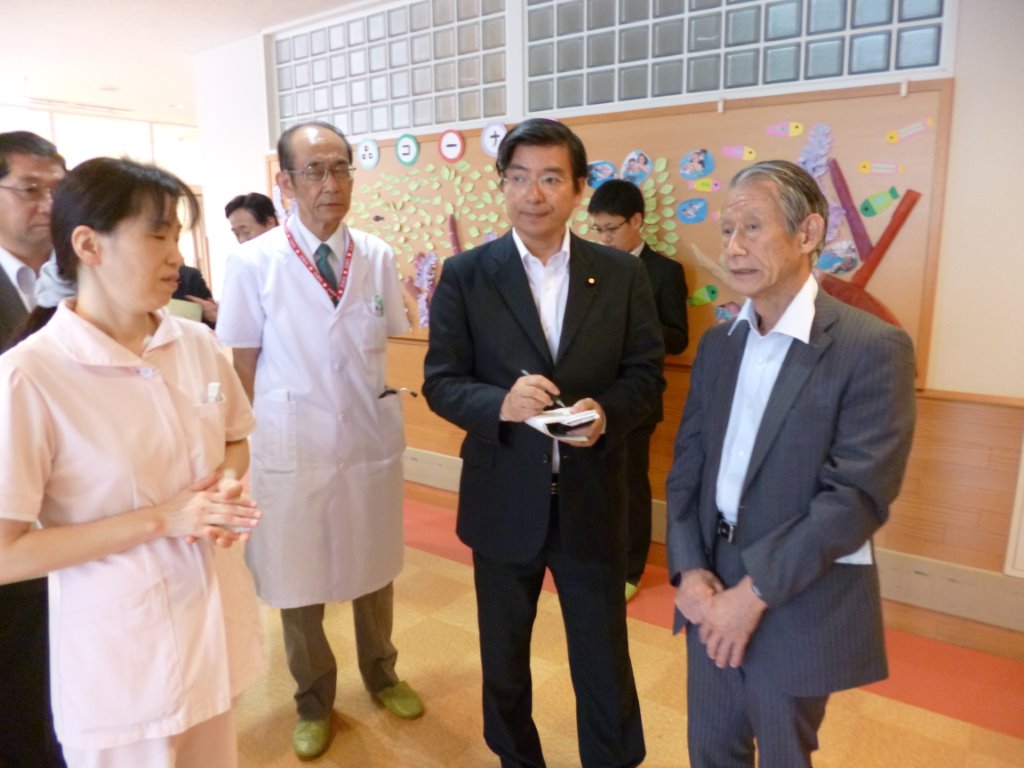 旭川児童院を視察 写真