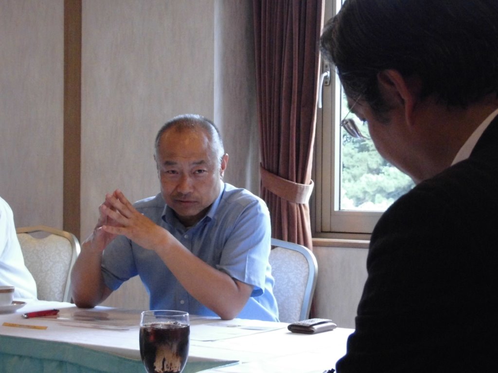 御手洗理事長 写真
