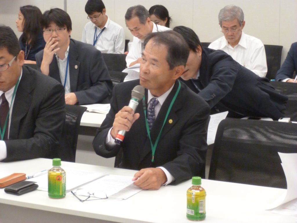 全日本私立幼稚園連合会 坪井政策委員長 写真