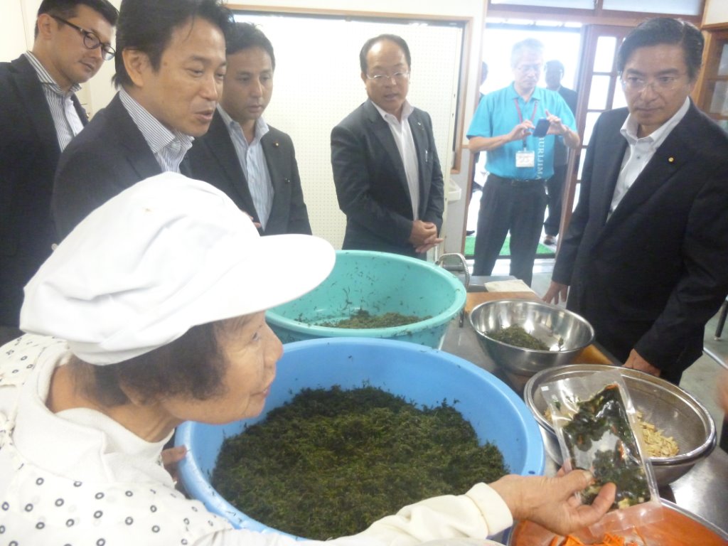 海産物の仕事 写真