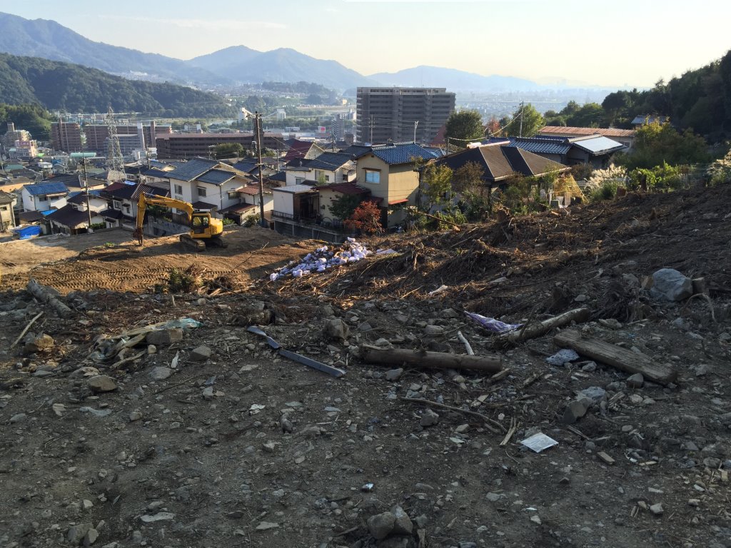 復旧現場1 写真