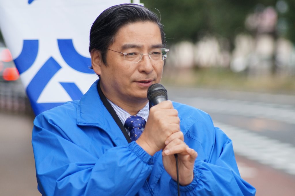 街頭演説1 写真