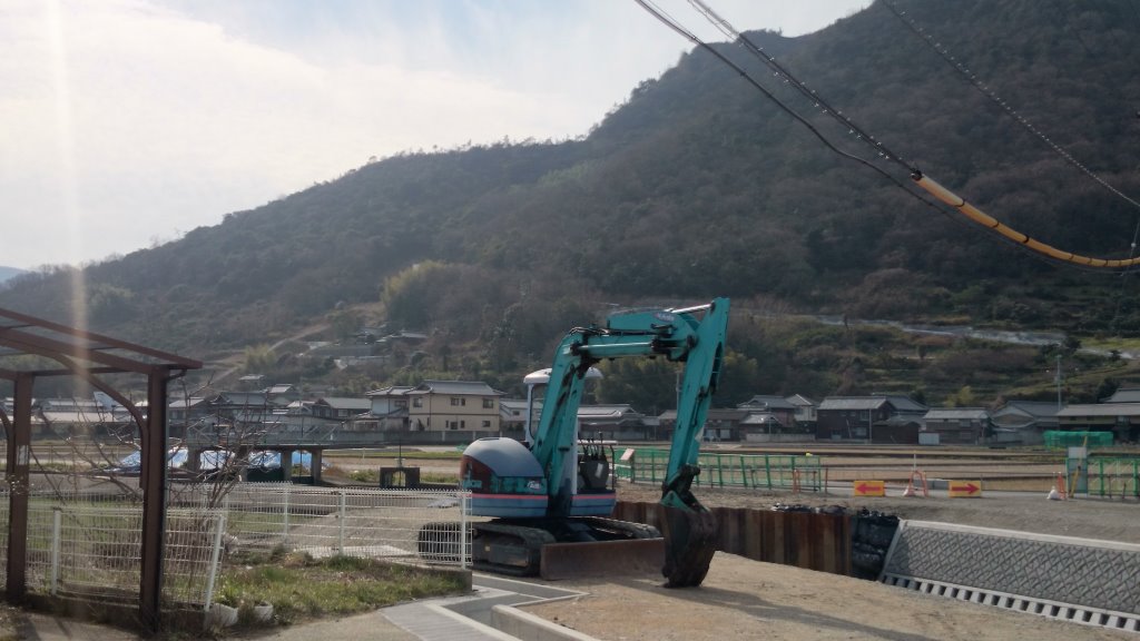 河川工事 写真