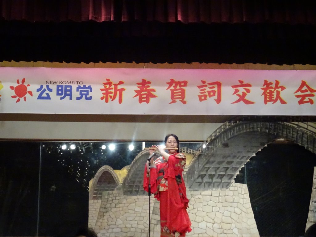 篠笛演奏 写真