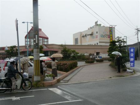 小豆島マルナカ前街頭