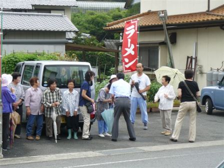 勝浦町の皆様の感謝