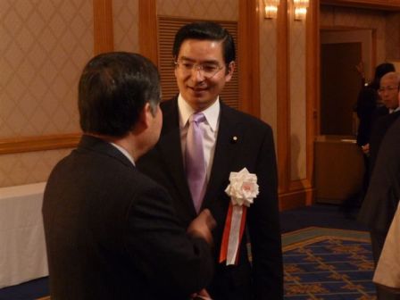 皆様と懇談
