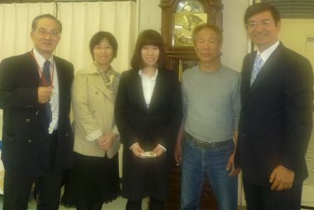 馬場さんご家族と松野さんと