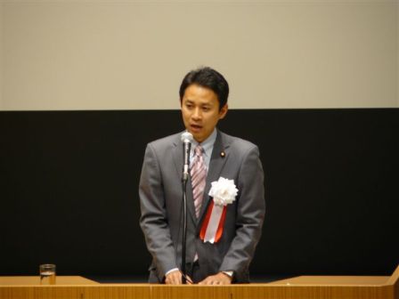 谷あい正明議員あいさつ