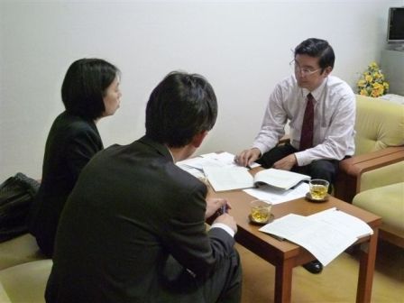 厚労省の方々と意見交換