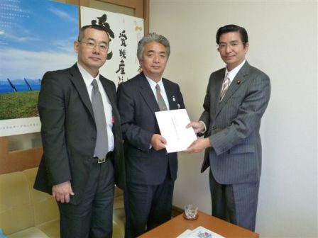 愛媛県上島町上村町長