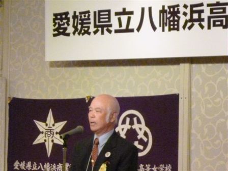 勝川同窓会長