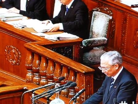 衆議院での代表質問