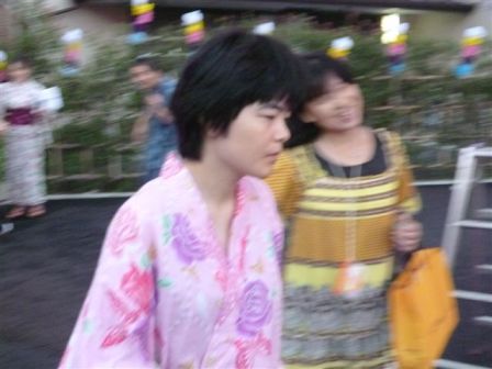 娘との夏祭り