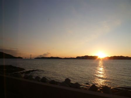 長崎の夕日