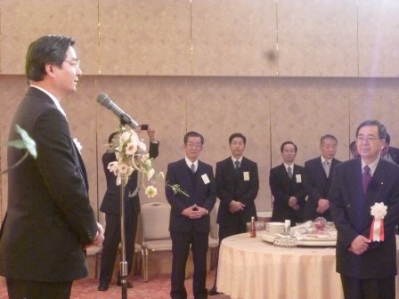 主催者として御礼の挨拶