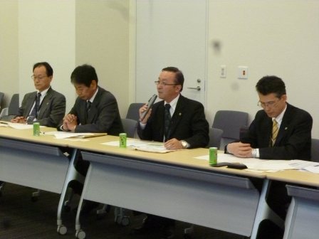 日本放射線技師会（中澤会長）・日本放射線技師連盟（熊代理事長）の方々