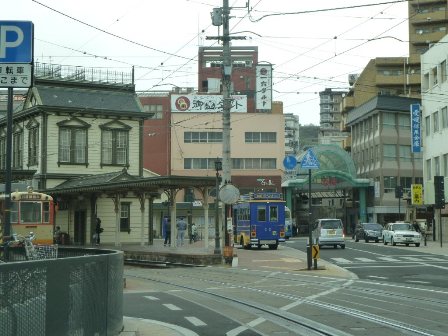 松山市内風景