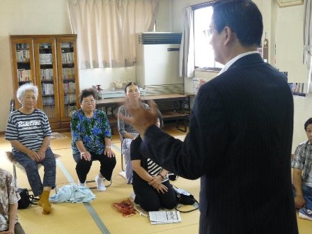 石井町での国政報告