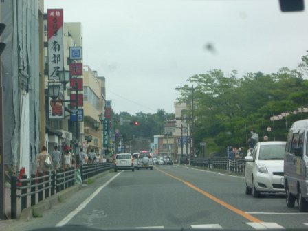 松島の商店街