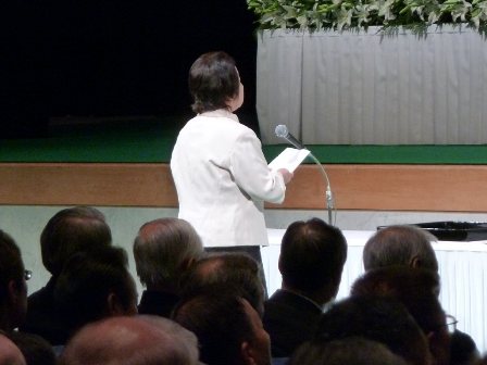 遺族代表
