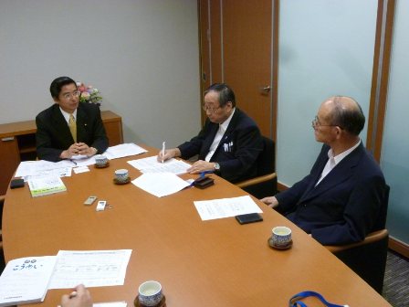 障がい者施策で意見交換