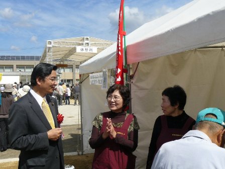 地元綾川の方々と懇談