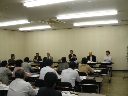 公明党香川県本部にて