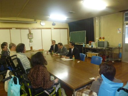 「筋ジストロフィー協会島根支部」の方々