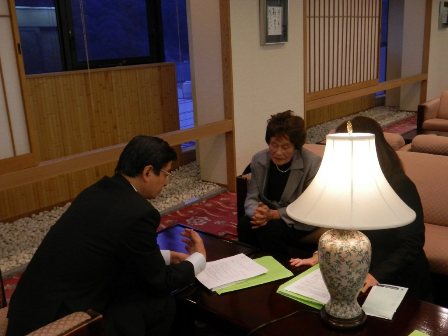 要望を伺う