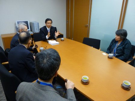 パーキンソン病友の会の方々と