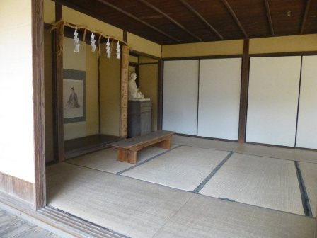 松下村塾で講義した場所