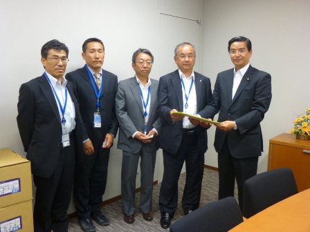 丸尾多度津町長等香川県の方々