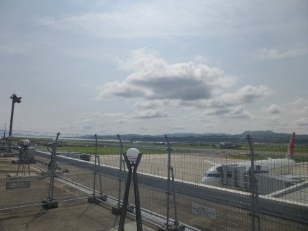 空港からの風景