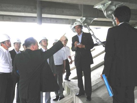 高田橋視察