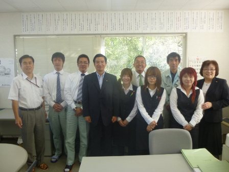 社員の皆様と
