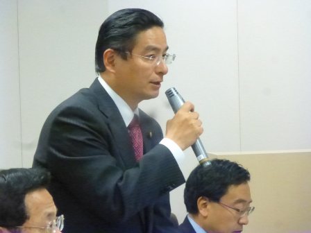 幹事長として進行役