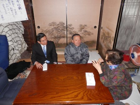三好さん宅で懇談