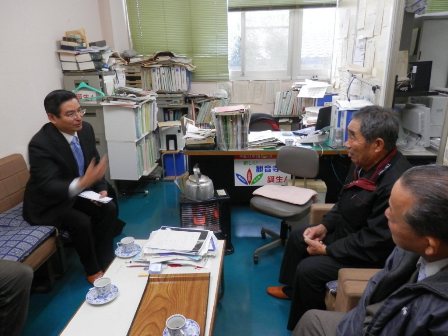 合田自治会長と懇談