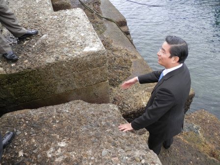 老朽化の堤防1