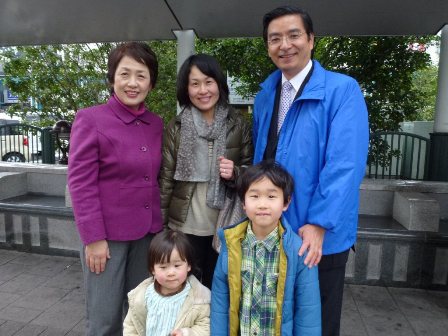 藤本市議の家族