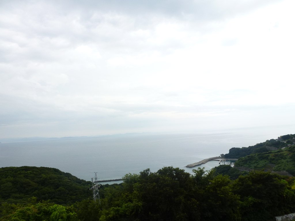佐田岬半島からの景色