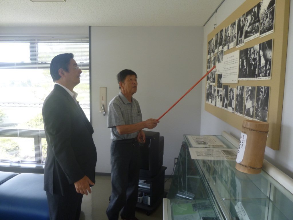 歴史館で見学
