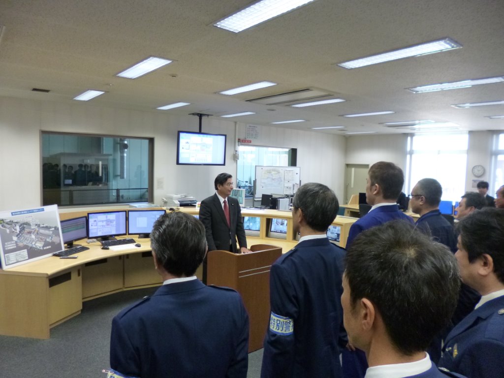 職員の皆様の激励